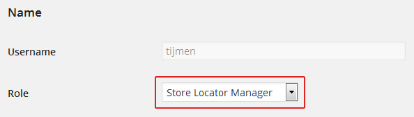 Assign Store Locator Manager role